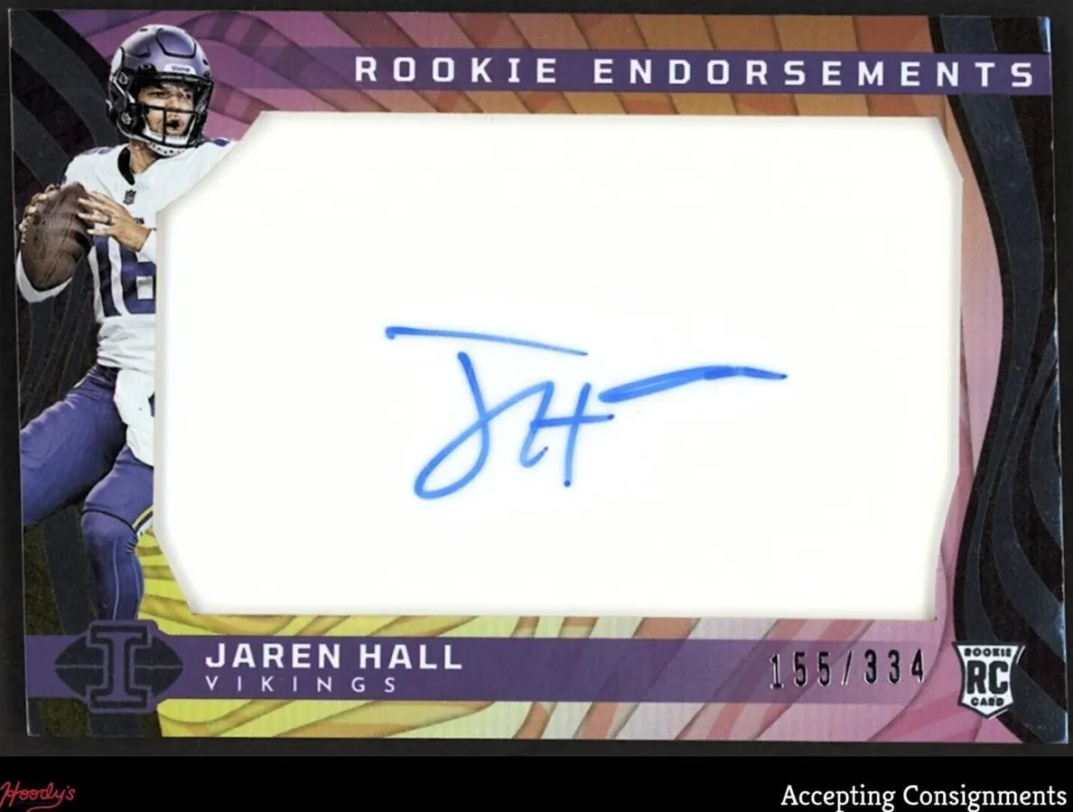 2023 Panini Illusions Jaren Hall #RE-JHL card