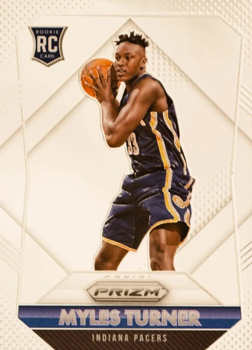 2015 Panini Prizm Myles Turner #340 card