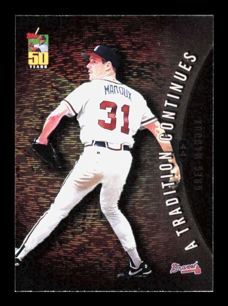 2001 Topps Greg Maddux #TRC10 card