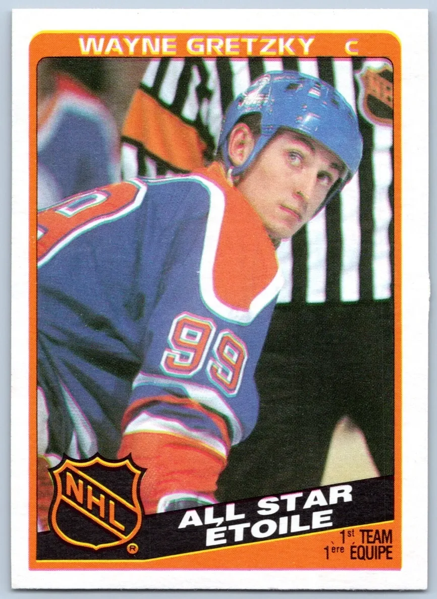 1984 O-Pee-Chee Wayne Gretzky #208 card