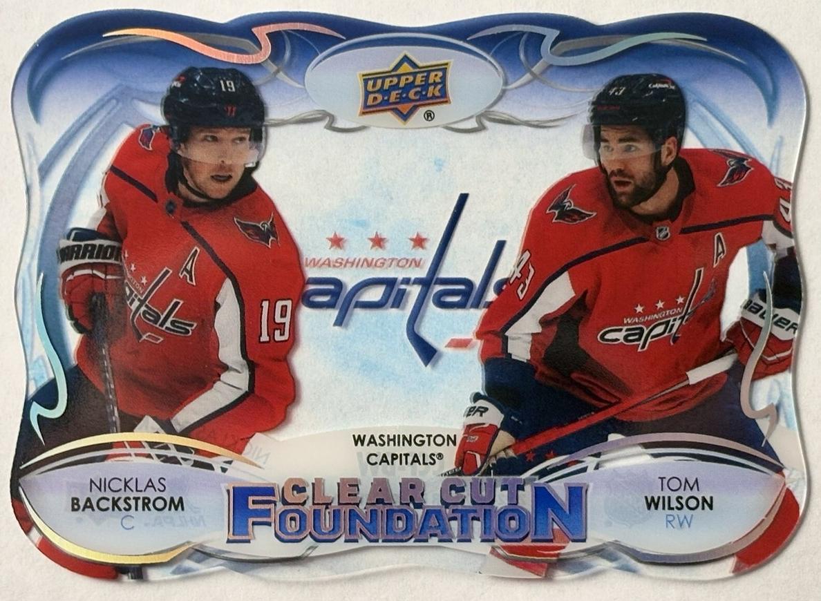 2022 Upper Deck Nicklas Backstrom #CCF-BW card