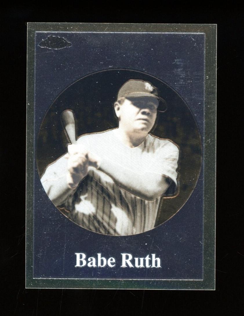 2001 Topps Chrome Babe Ruth #BT2 card