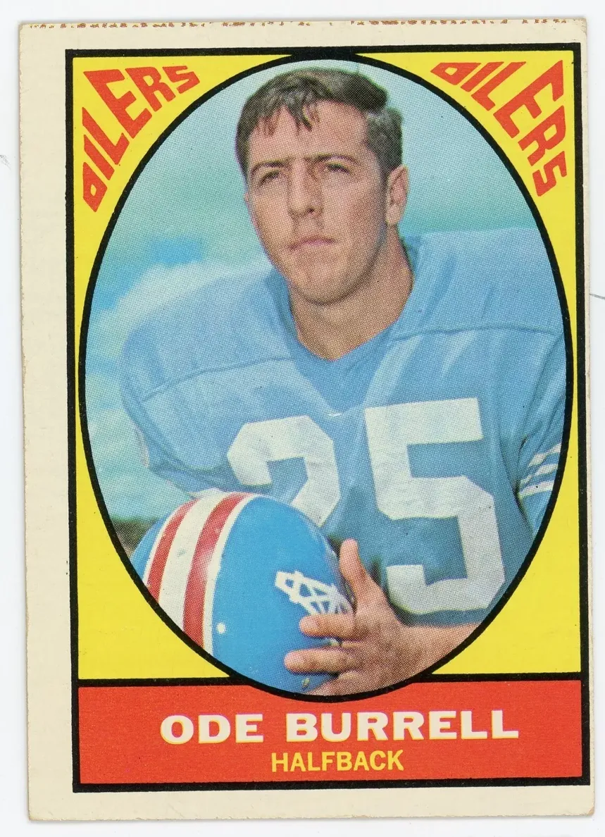 1967 Ode Burrell #48