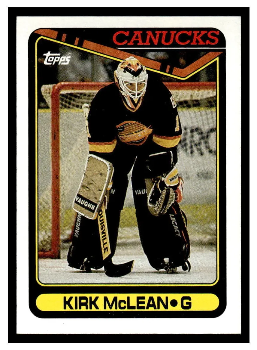 1990 Topps Kirk McLean #257 card