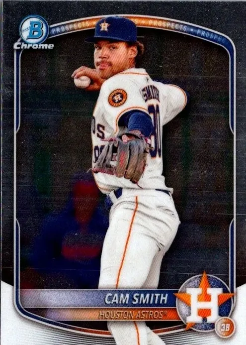 Cam Smith 2025 Bowman Chrome Prospects card