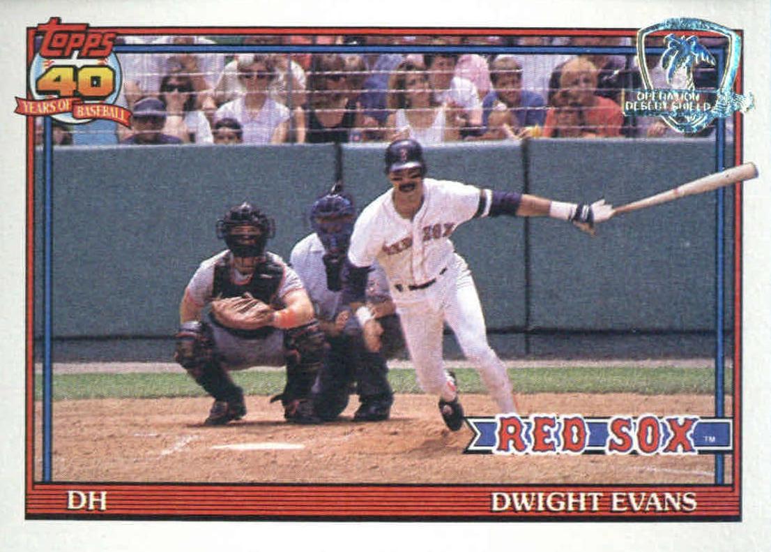 1991 Dwight Evans #155