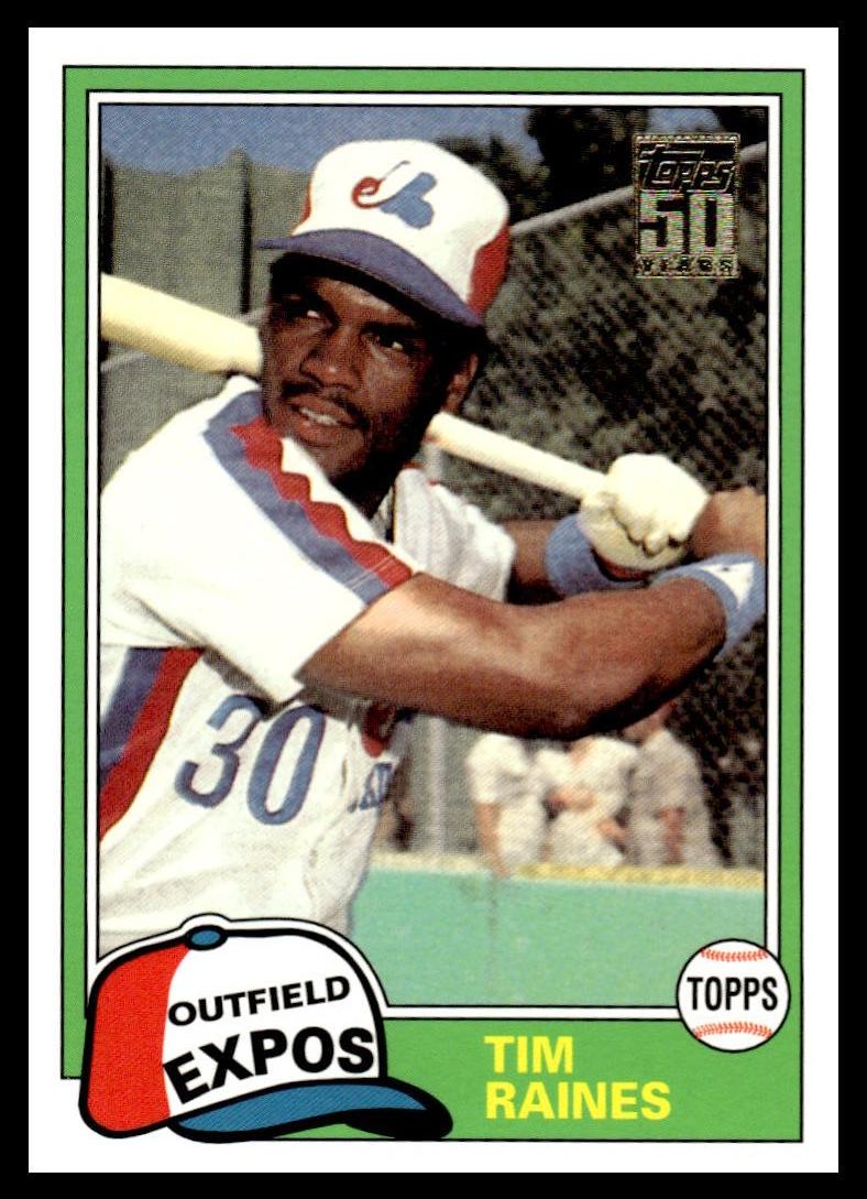 2001 Tim Raines #T101