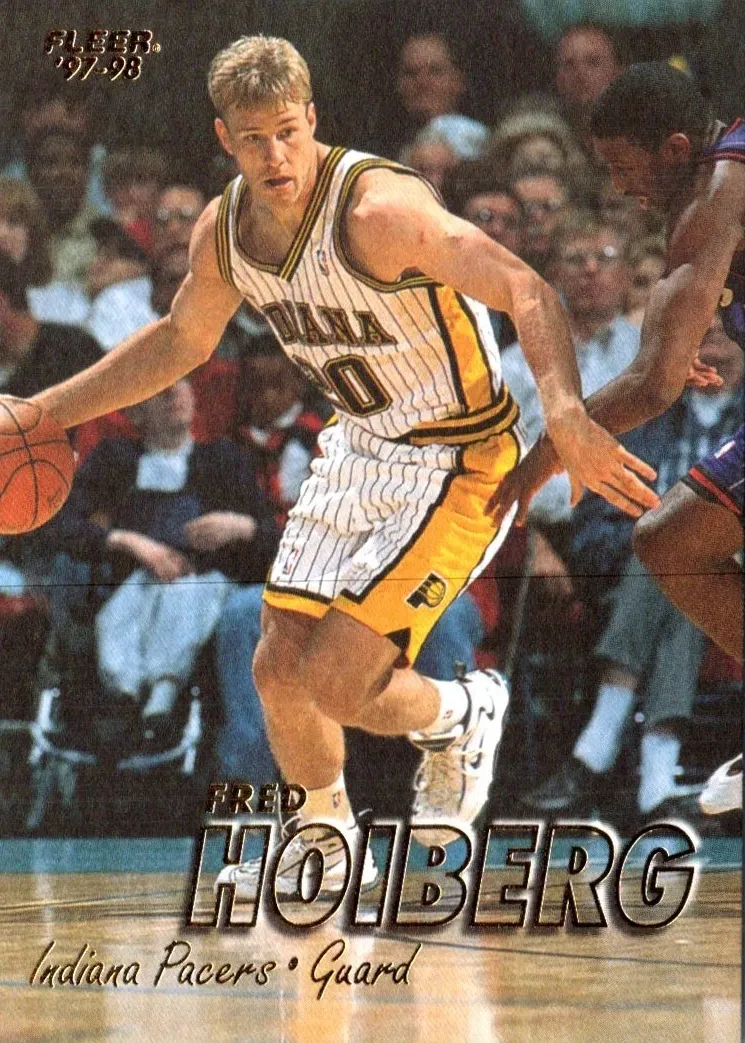1997 Fleer Fred Hoiberg #244 card