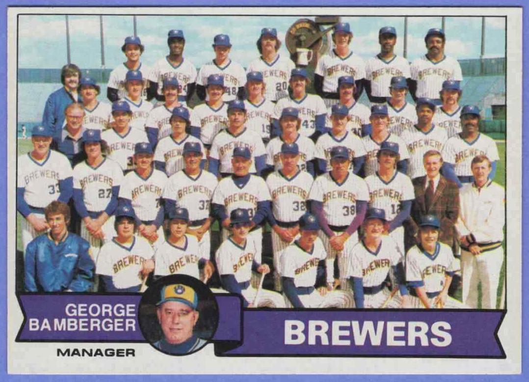 1979 Topps Brewers Team #577 card