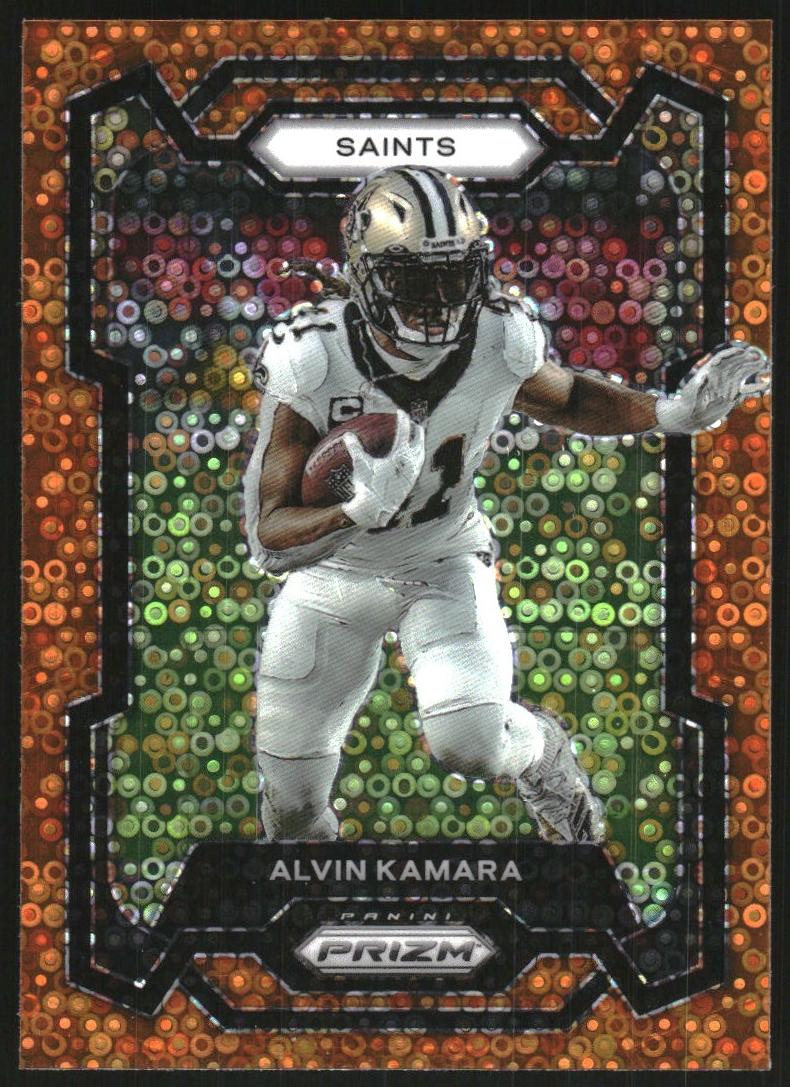 Alvin Kamara 2023 Prizm Football card