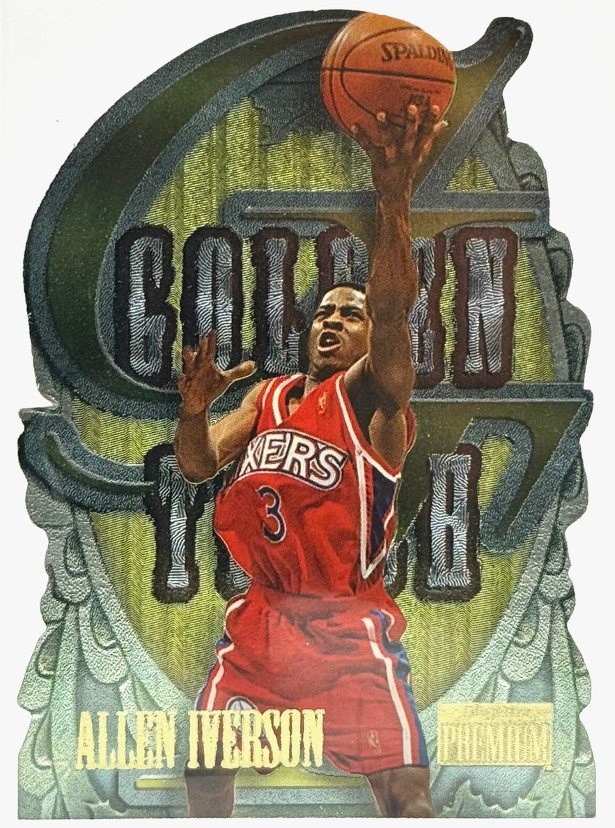 1996 Ultra Give & Take Allen Iverson #4 card