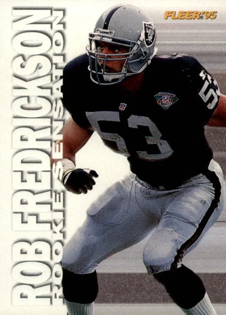 1995 Fleer Rob Fredrickson #8 card