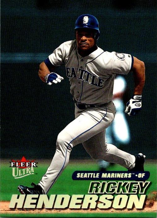 2001 Rickey Henderson [Platinum Medallion] #168