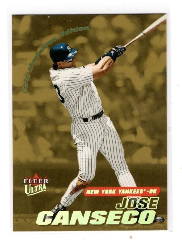 2001 Jose Canseco [Gold Medallion] #20