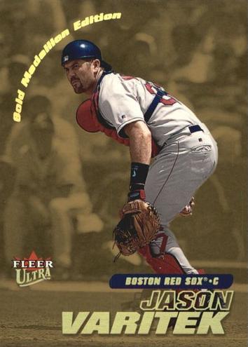 2001 Jason Varitek [Gold Medallion] #152