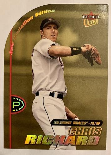 2001 Chris Richard [Gold Medallion] #261