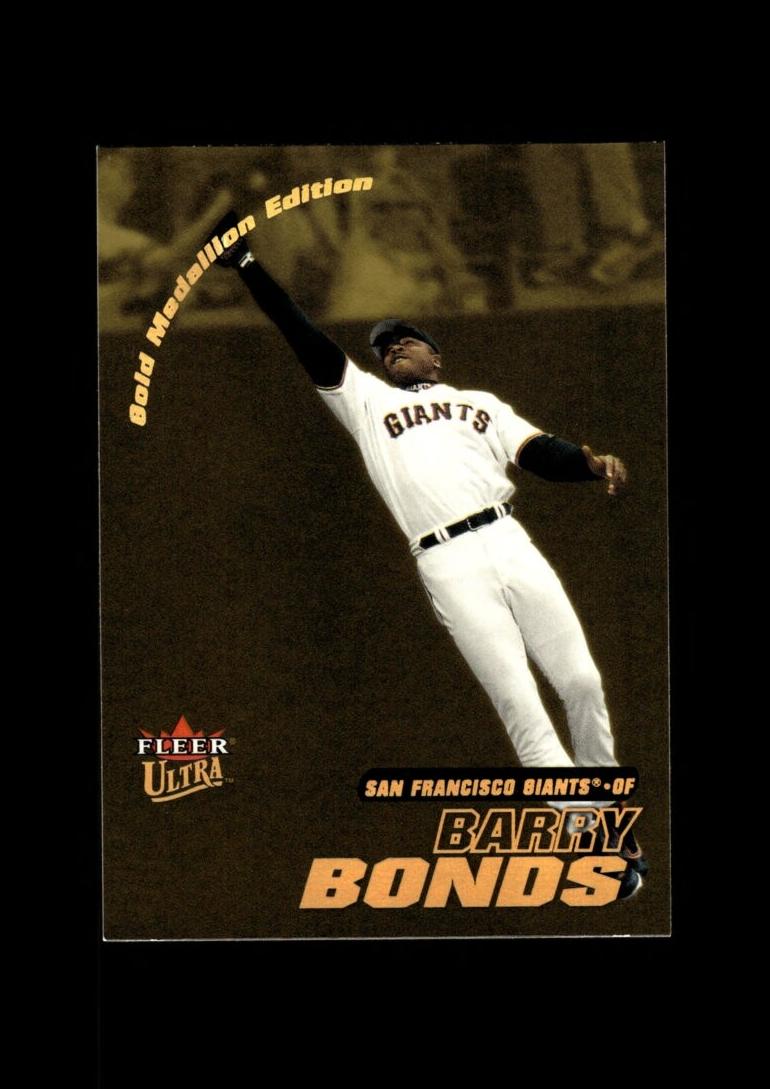 2001 Barry Bonds [Gold Medallion] #182