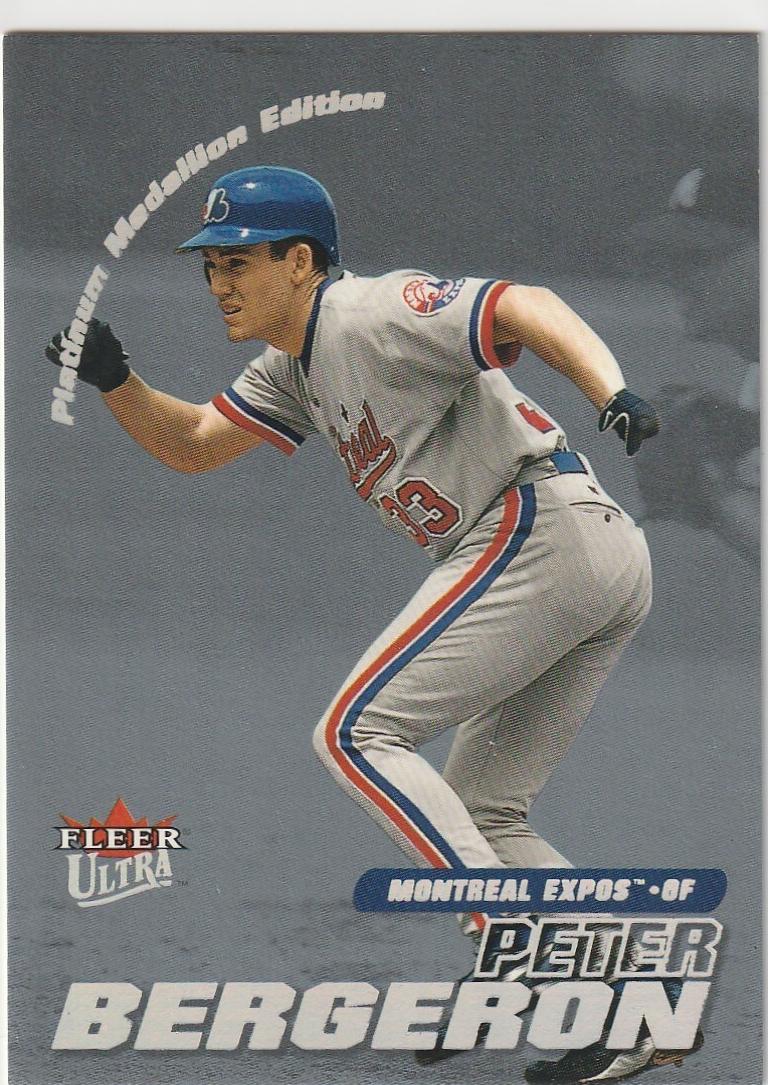 2001 Peter Bergeron [Platinum Medallion] #176