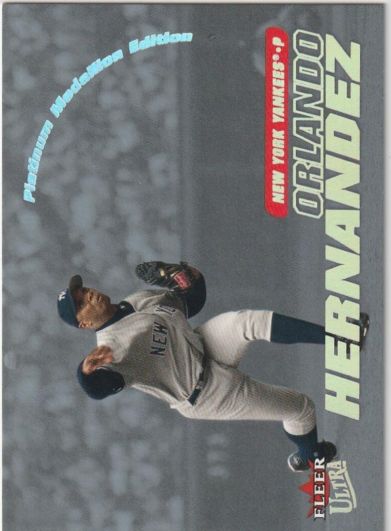 2001 Orlando Hernandez [Platinum Medallion] #151