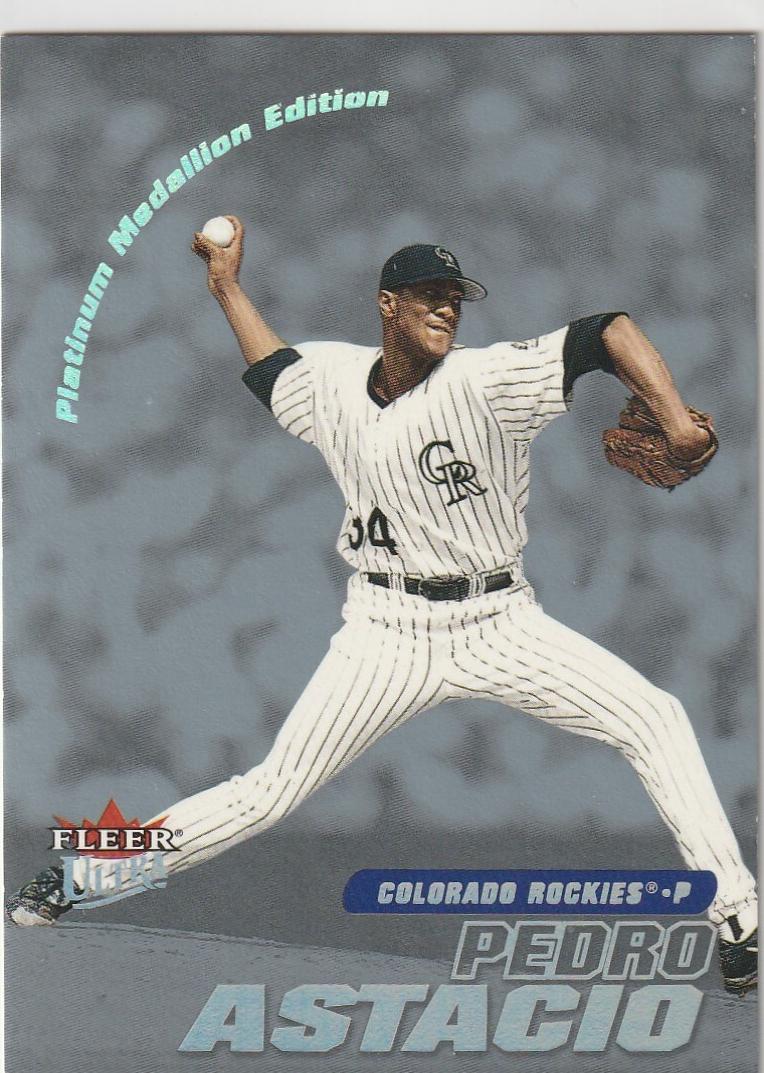 2001 Pedro Astacio [Platinum Medallion] #177