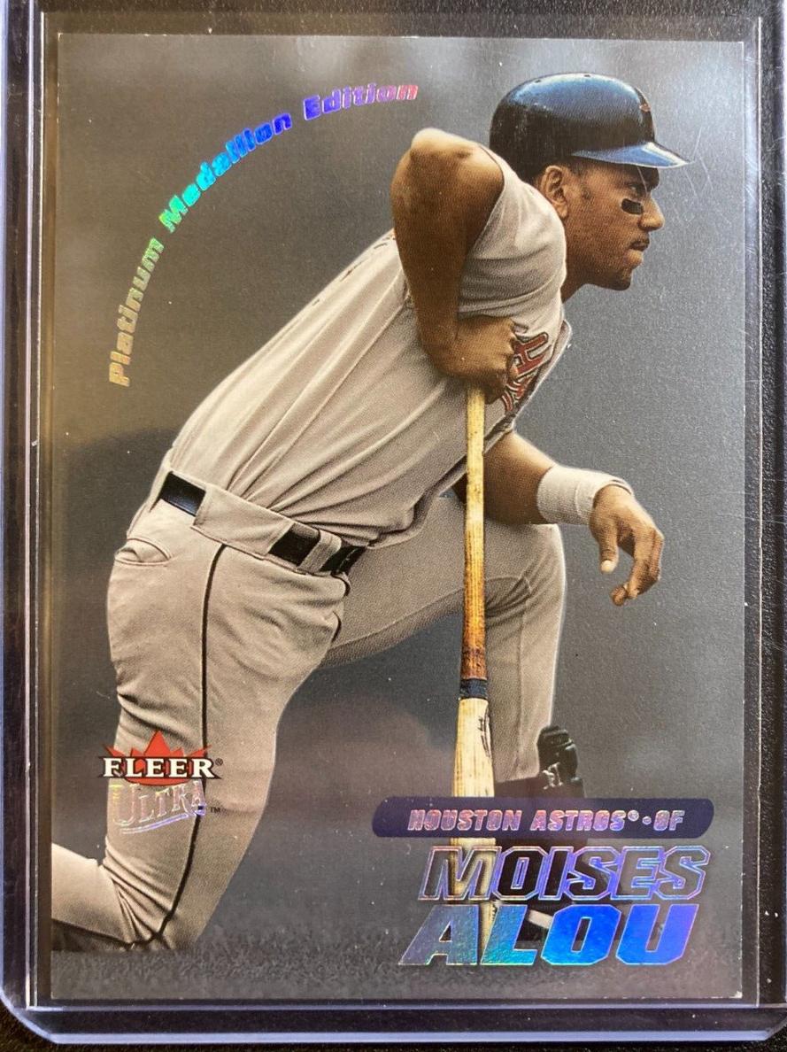 2001 Moises Alou [Platinum Medallion] #76