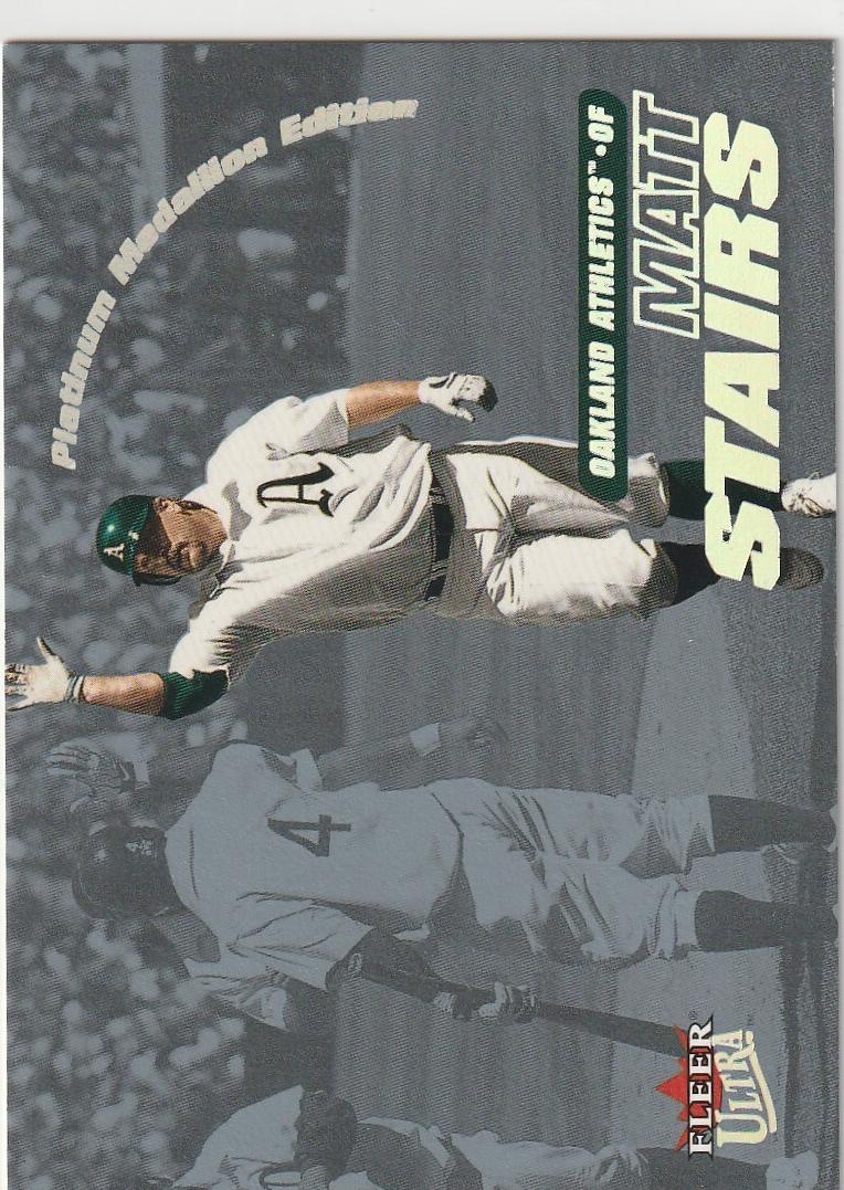2001 Matt Stairs [Platinum Medallion] #132