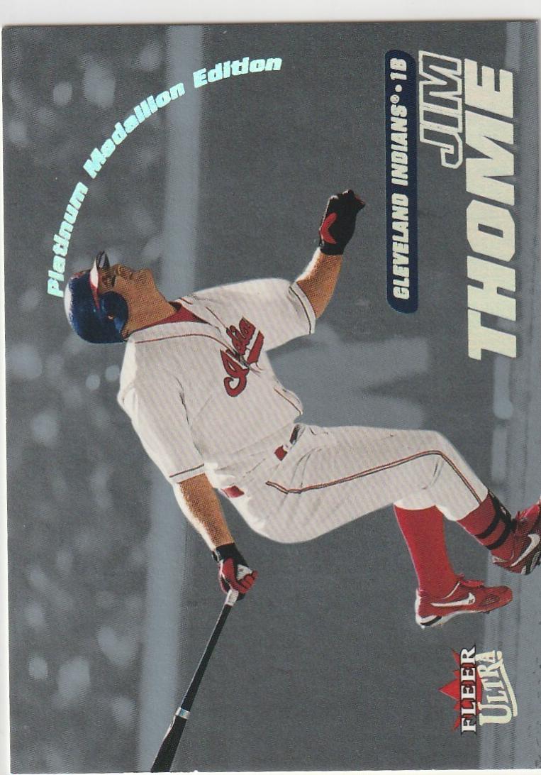 2001 Jim Thome [Platinum Medallion] #194