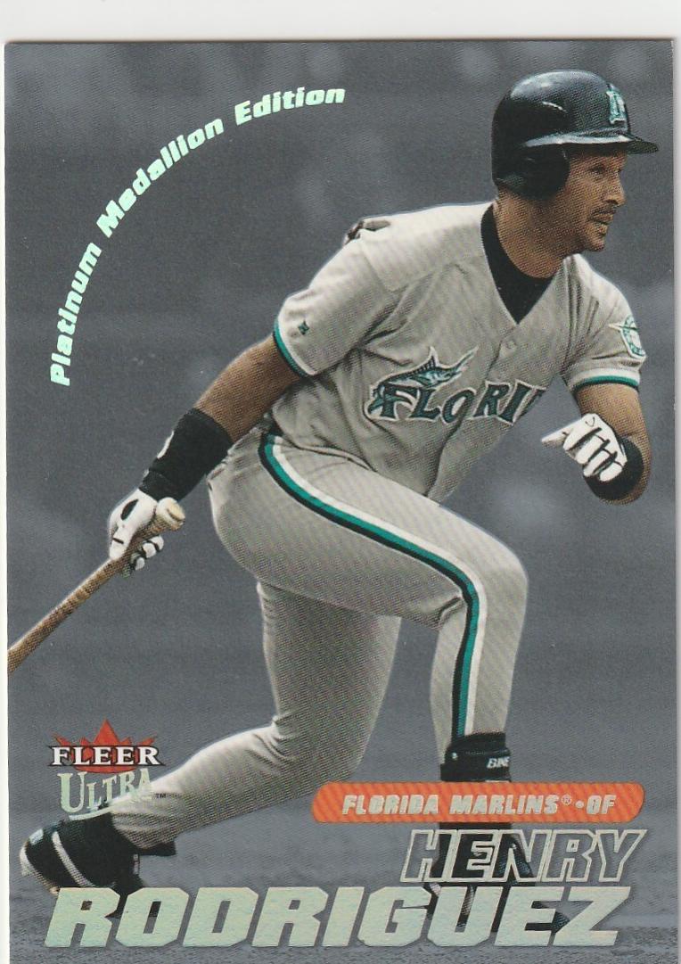 2001 Henry Rodriguez [Platinum Medallion] #55
