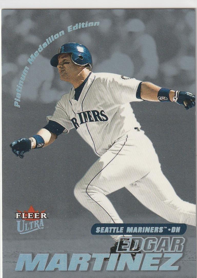 2001 Edgar Martinez [Platinum Medallion] #119