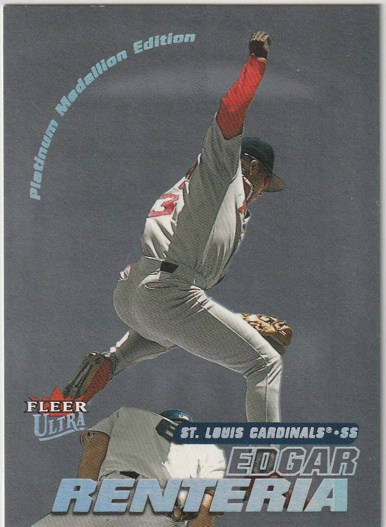 2001 Edgar Renteria [Platinum Medallion] #95