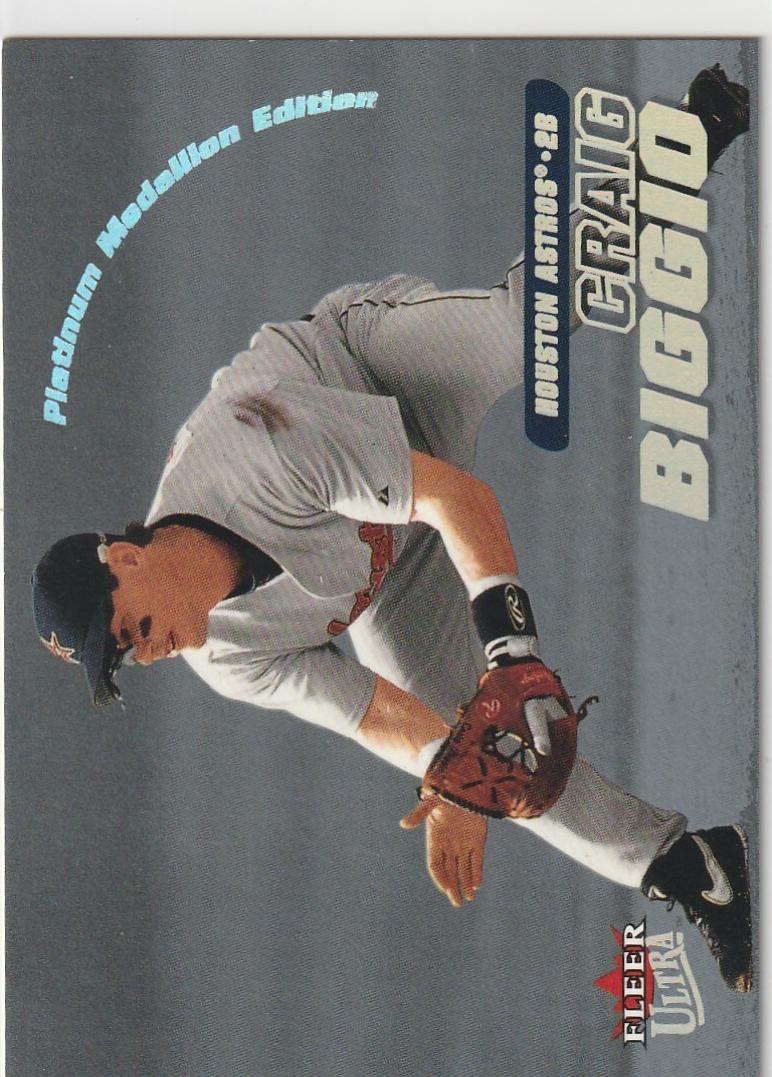 2001 Craig Biggio [Platinum Medallion] #214