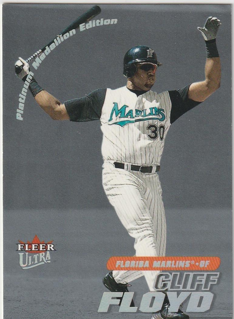 2001 Cliff Floyd [Platinum Medallion] #154
