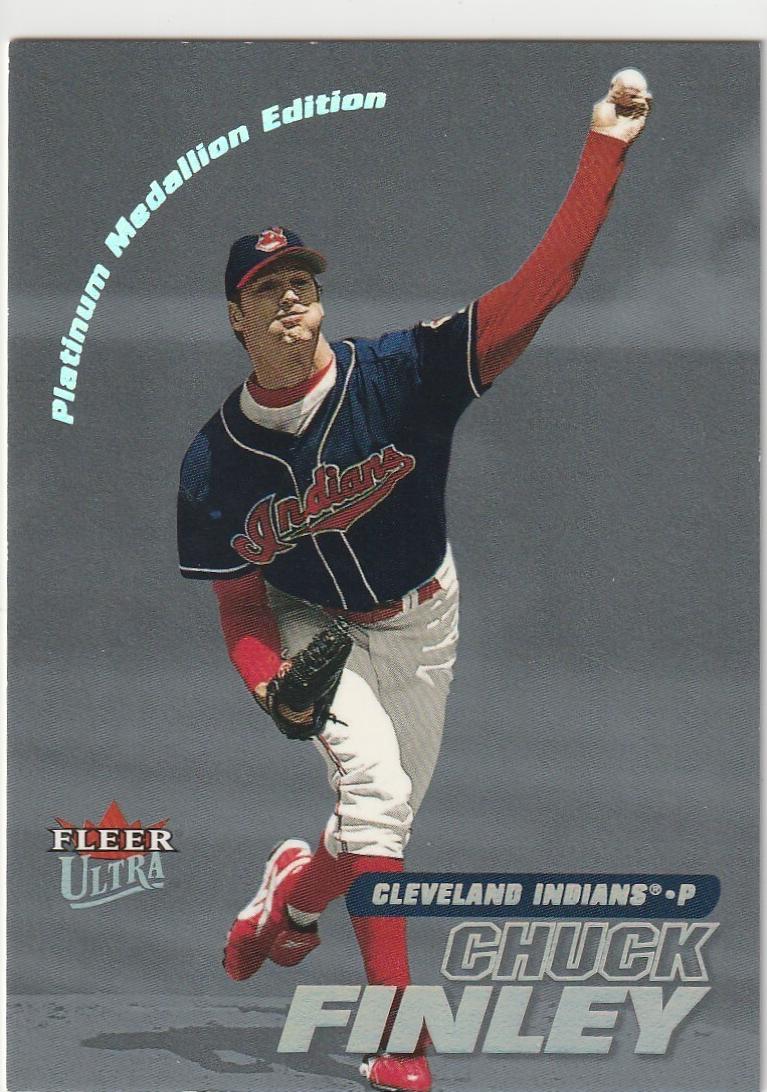 2001 Chuck Finley [Platinum Medallion] #80