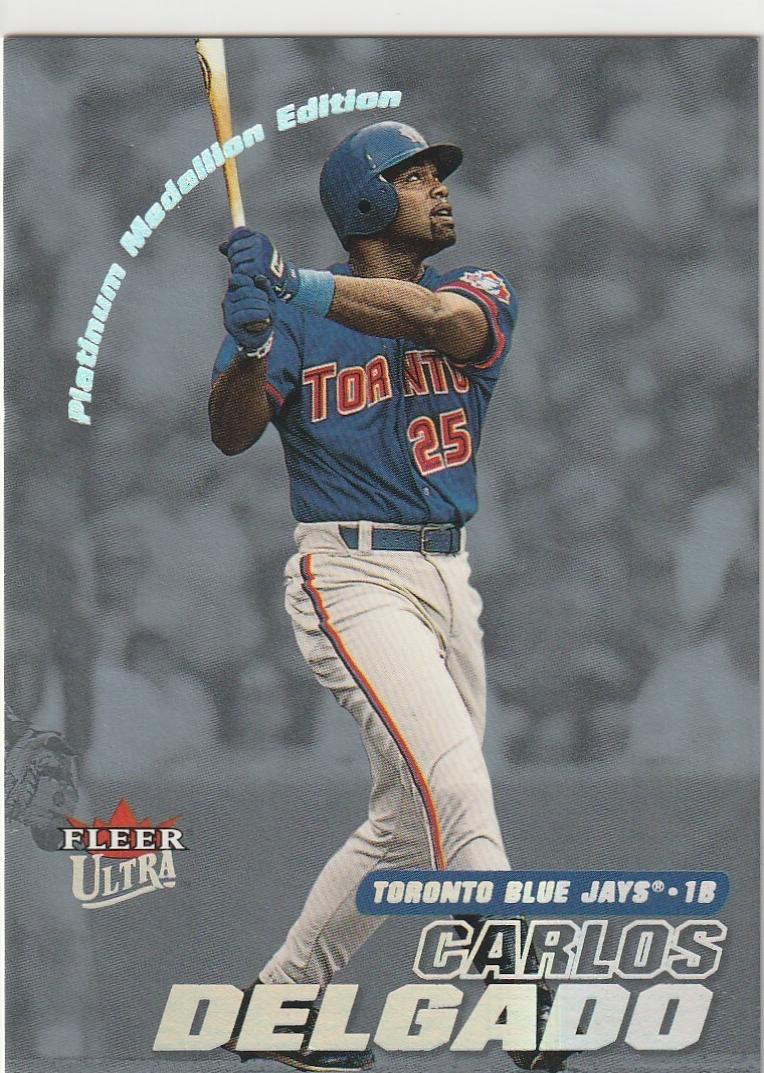 2001 Carlos Delgado [Platinum Medallion] #156
