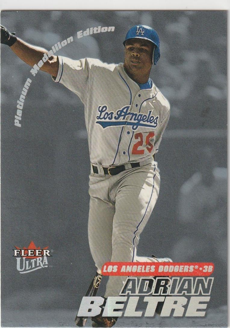 2001 Adrian Beltre [Platinum Medallion] #166