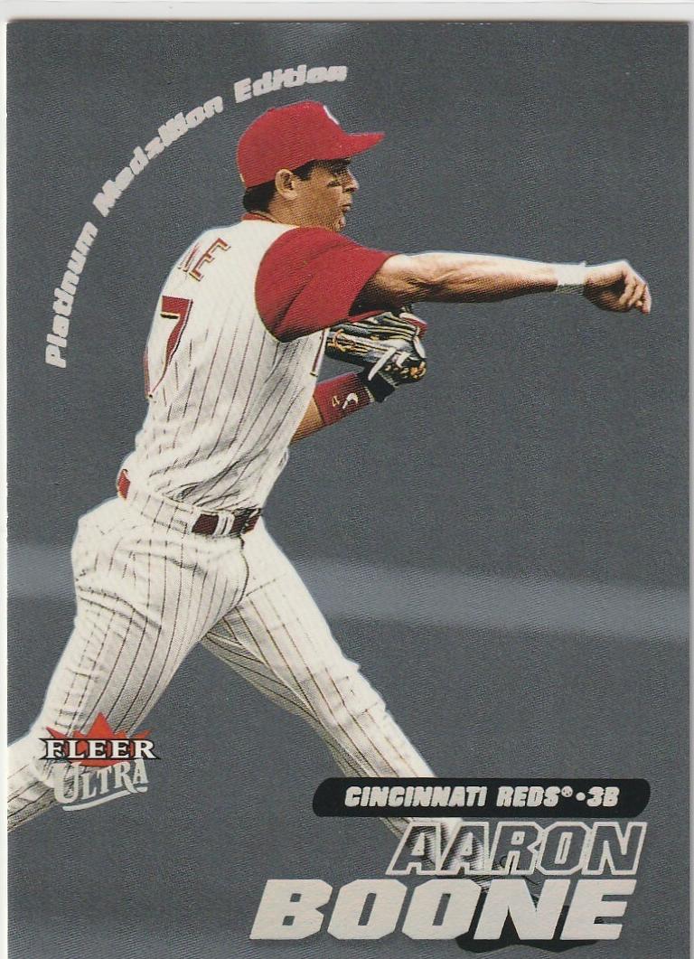 2001 Aaron Boone [Platinum Medallion] #148