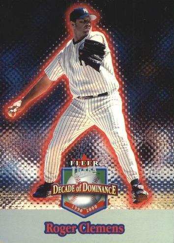 2001 Roger Clemens #14DD