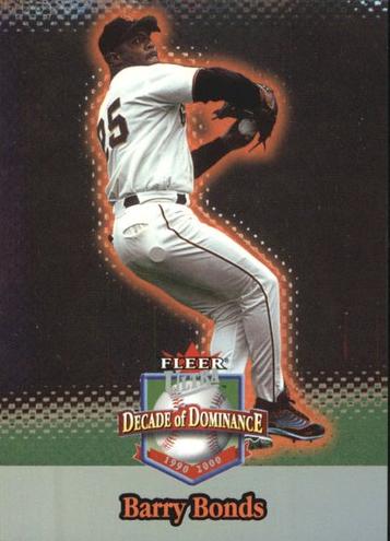 2001 Barry Bonds #1DD