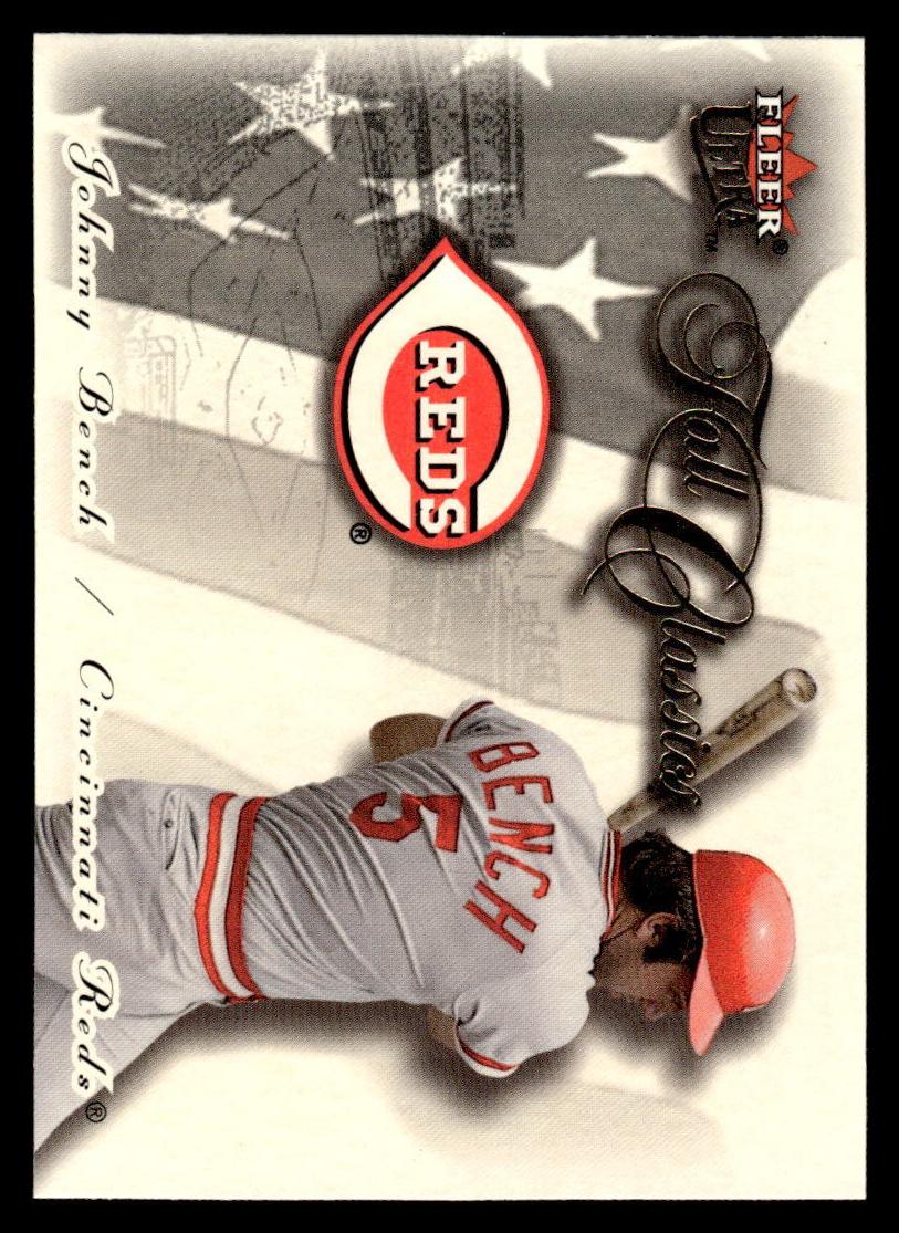 2001 Johnny Bench #10FC