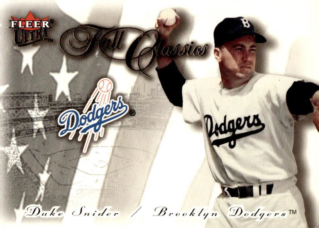 2001 Duke Snider #20FC
