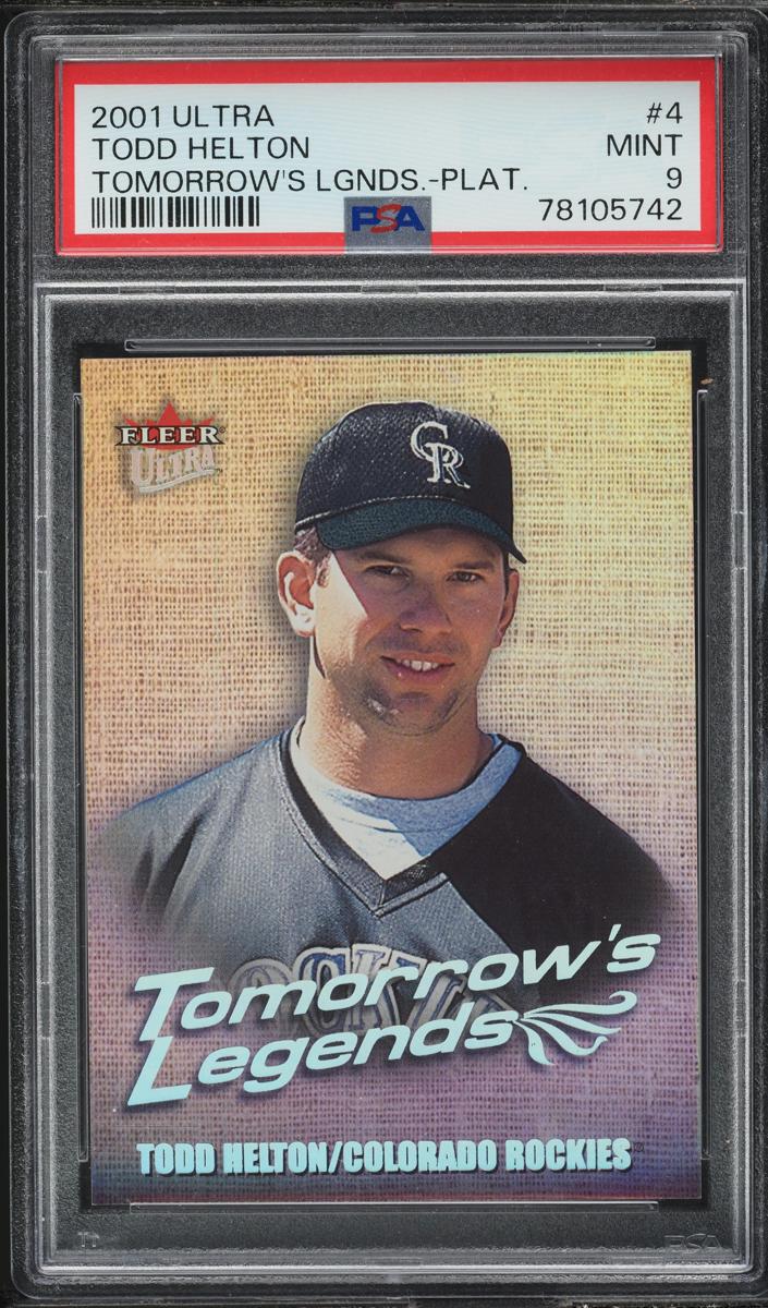 2001 Todd Helton [Platinum] #4TL