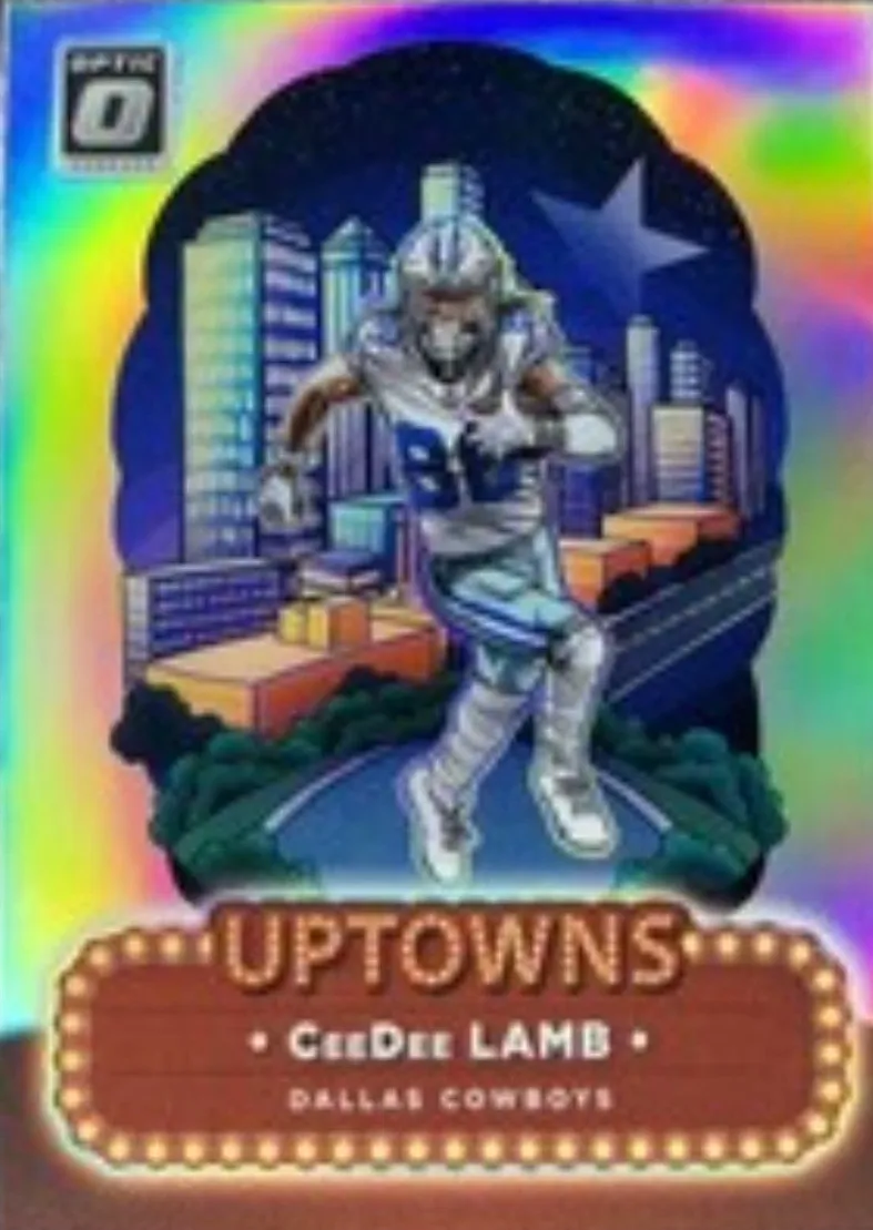 2024 Panini Donruss Optic Uptowns CeeDee Lamb #21 card