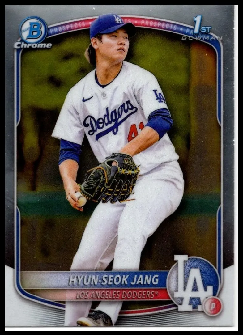 Hyun-Seok Jang 2025 Bowman Chrome Prospects card