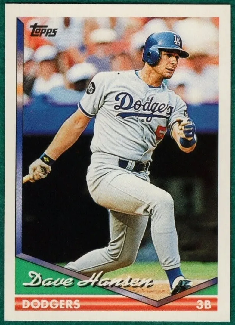 1994 Topps Dave Hansen #697 card