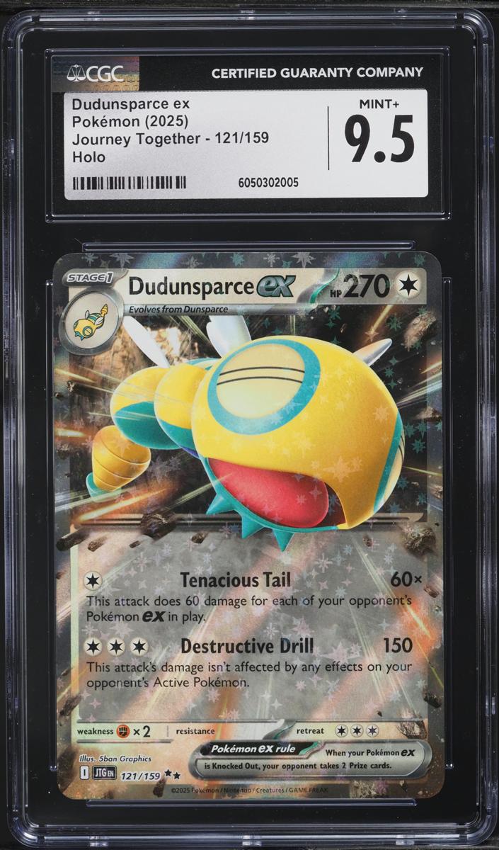 Dudunsparce EX 2025 Pokemon Scarlet & Violet Journey Together