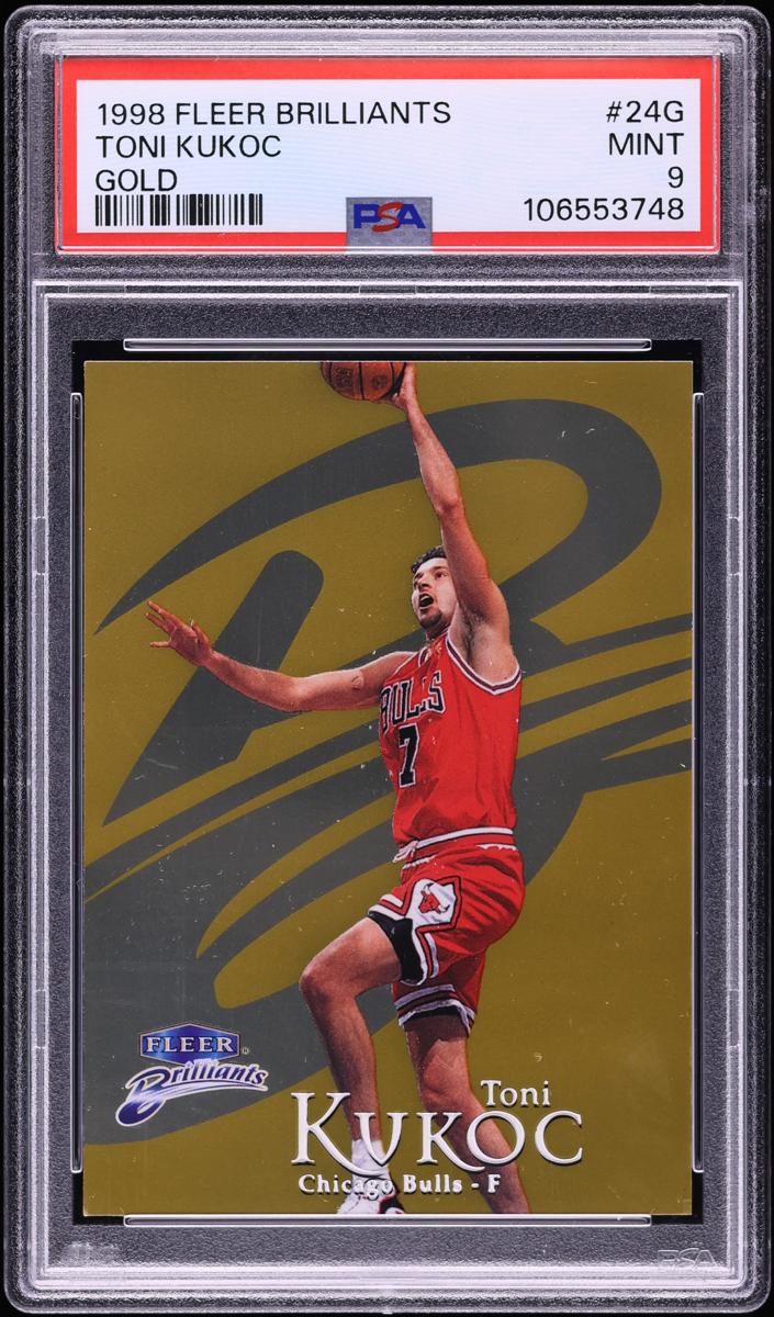 1998 Toni Kukoc [Gold] #24