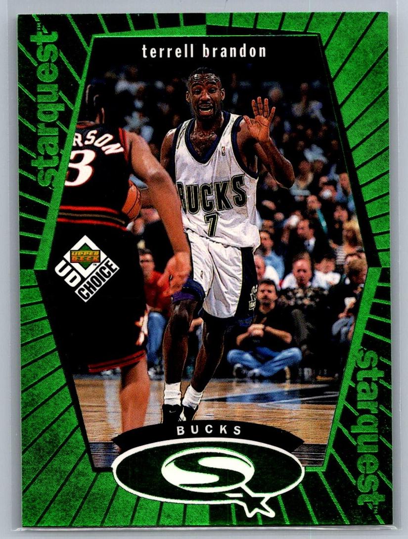 1998 Terrell Brandon [Green] #SQ15