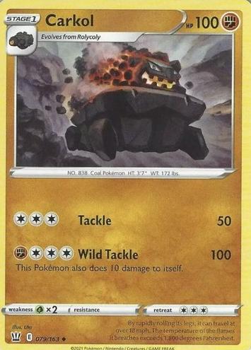 Carkol 2021 Pokemon Battle Styles