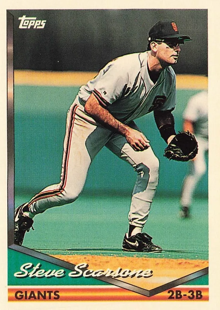 1994 Topps Steve Scarsone #729 card