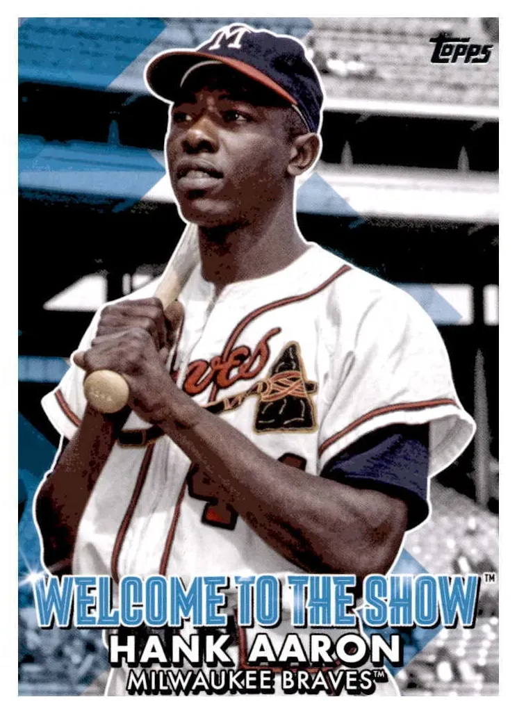 2022 Topps Hank Aaron #WTTS-13 card